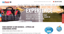 Desktop Screenshot of airdepot.com